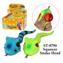 Funny Squueze Snake Head Toy
